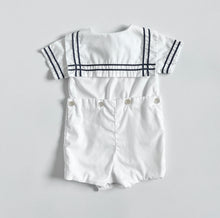 画像をギャラリービューアに読み込む, Vintage C.I. Castro &amp; Co. Sailor Rompers 24M (85cm)
