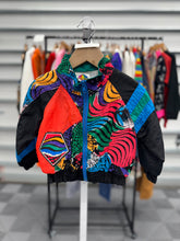 画像をギャラリービューアに読み込む, Vintage Funky Nylon Jacket (85cm)
