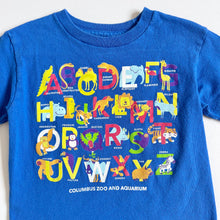 Load image into Gallery viewer, USED Alphabet Columbus Zoo T-shirts 3T (95cm)
