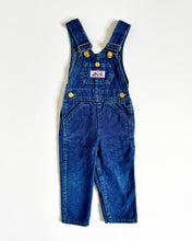 画像をギャラリービューアに読み込む, Vintage Liberty Dark Washed Denim Overall 18M (80cm)

