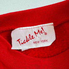 Load image into Gallery viewer, Vintage Tickle Me New York “Peanut Butter Again” Sweatshirt 4/5 (100-110cm)
