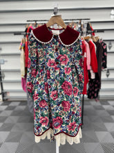 画像をギャラリービューアに読み込む, Vintage Bonnie Jean Floral Dress 6X (120cm)
