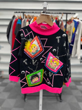 画像をギャラリービューアに読み込む, Vintage Tickle Me New York Funky Eyes Sweatshirt 4T (100cm)
