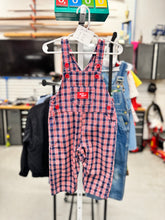 画像をギャラリービューアに読み込む, Vintage OshKosh B’gosh Plaid Overall 18M (80cm)
