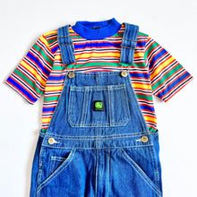 画像をギャラリービューアに読み込む, Used John Deere Denim Overall 7 (120-130cm)
