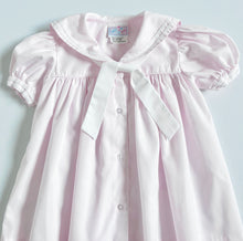 画像をギャラリービューアに読み込む, Vintage Petit Ami Pastel Pink Sailor Dress 6M (65cm)
