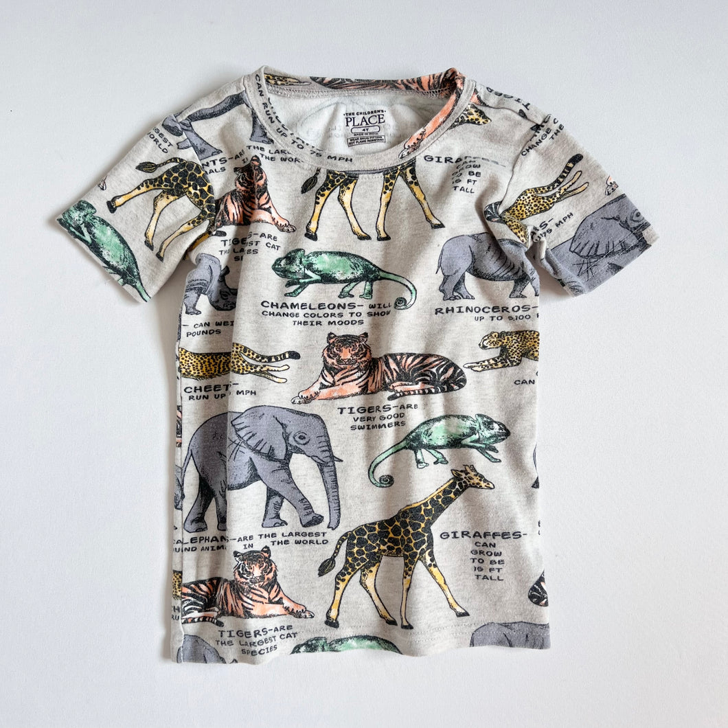 USED The Children’s Place Animals T-Shirts 90-95cm