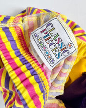 画像をギャラリービューアに読み込む, Vintage Striped Short Leggings 6X (120-125cm)
