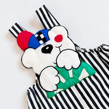 画像をギャラリービューアに読み込む, Vintage Race Champ Racer Bear Striped Overall 18M (80cm)
