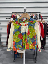 画像をギャラリービューアに読み込む, Vintage ‘70s Patchwork Blouse (110-115cm)
