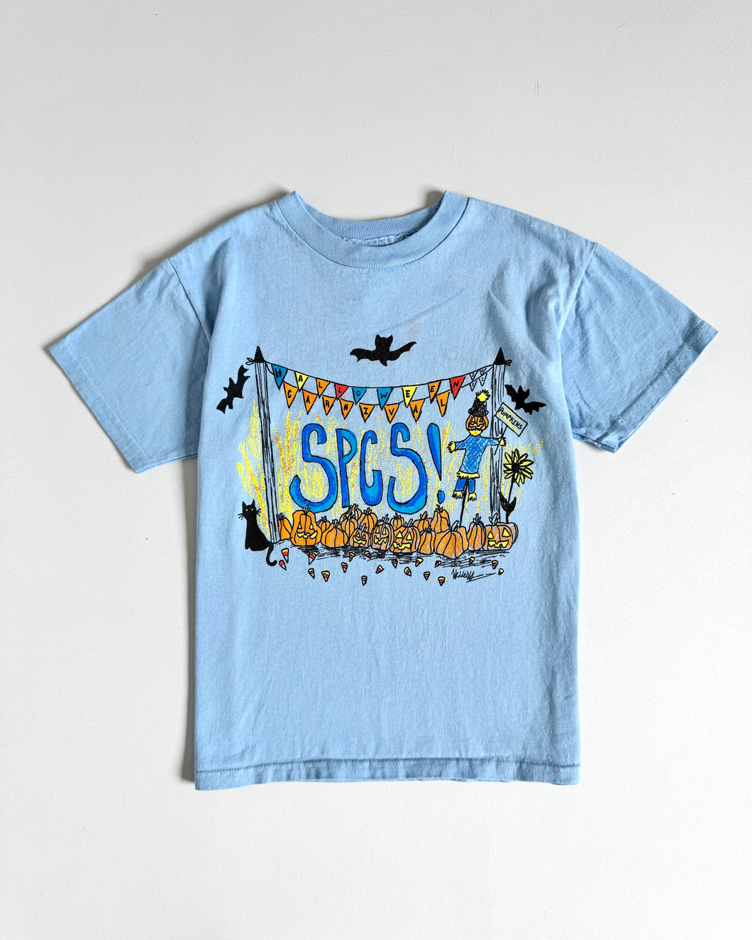 Vintage Halloween Carnival T-shirt Youth S 6/8 (120cm)