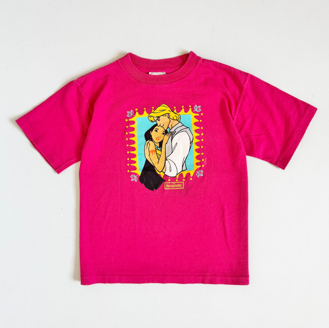 Vintage Disney Pocahontas Pink T-shirt Kids 6/8 (120cm)
