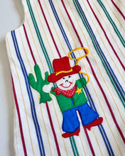 Load image into Gallery viewer, Vintage Samara Cowboy×Striped Rompers 18M (80cm)
