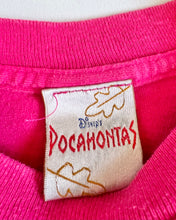 画像をギャラリービューアに読み込む, Vintage Disney Pocahontas Pink T-shirt Kids 6/8 (120cm)
