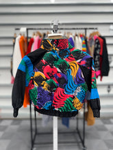 画像をギャラリービューアに読み込む, Vintage Funky Nylon Jacket (85cm)
