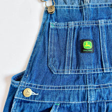 画像をギャラリービューアに読み込む, Used John Deere Denim Overall 7 (120-130cm)
