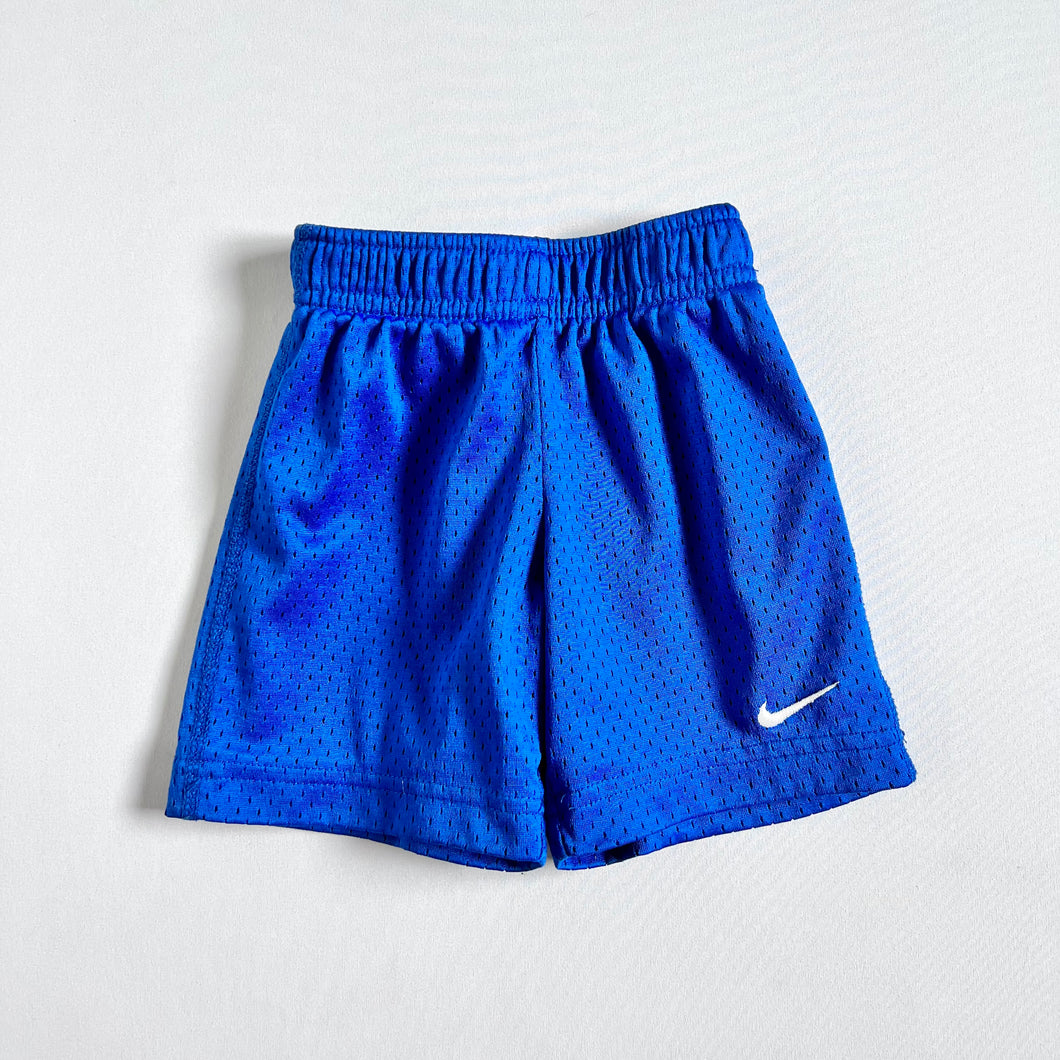 Used Nike Mesh Shorts Blue 2T (85-90cm)