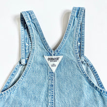 画像をギャラリービューアに読み込む, Vintage Oshkosh B’gosh Light Wash Denim Short Overall 24M/85cm
