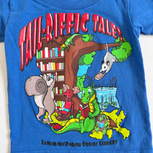 Load image into Gallery viewer, USED “TAIL-RIFFIC TALES” Animal Library T-shirts 2T (90cm)
