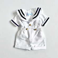 画像をギャラリービューアに読み込む, Vintage Precious Angels White Sailor Outfit 3M (60cm)
