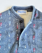 画像をギャラリービューアに読み込む, Vintage Tool Print Long Sleeve T-shirt  5T (110cm)
