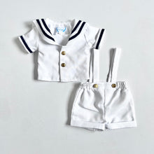 画像をギャラリービューアに読み込む, Vintage Precious Angels White Sailor Outfit 3M (60cm)
