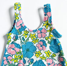 画像をギャラリービューアに読み込む, Vintage Helenca  ‘60-’70S Tropical Floral Swimsuit 9-12M (70-75cm)
