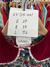 画像をギャラリービューアに読み込む, Vintage Bonnie Jean Floral Dress 6X (120cm)
