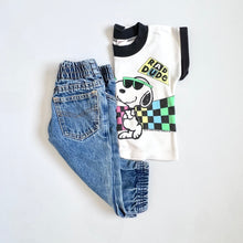 画像をギャラリービューアに読み込む, Vintage Babyfair Snoopy Joe Cool T-Shirts 18M (12M) 75cm
