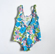 画像をギャラリービューアに読み込む, Vintage Helenca  ‘60-’70S Tropical Floral Swimsuit 9-12M (70-75cm)
