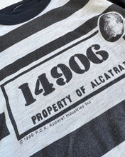 画像をギャラリービューアに読み込む, Vintage 1989 Jail Striped Long Sleeve Tee Kids 6 (110-120cm)
