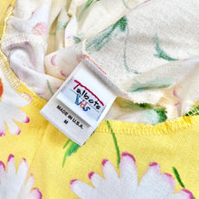 画像をギャラリービューアに読み込む, Vintage Talbots Kids Yellow/White Floral Hat OS
