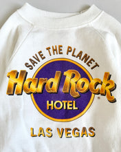 Load image into Gallery viewer, Vintage Hard Rock Cafe Las Vegas Raglan Sweatshirt Youth M (130-135)
