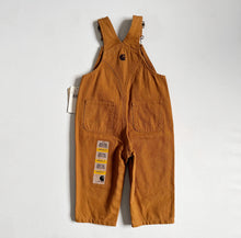 画像をギャラリービューアに読み込む, NEW Carhartt Overall Brown 12M (75cm)
