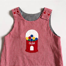 Load image into Gallery viewer, Vintage The Bailey Boys Gum Ball Machine/Santa Reversible Smock Dress 6X (125cm)
