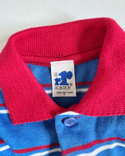 Load image into Gallery viewer, Vintage Blue/Red Striped Shirts 4T (95cm)

