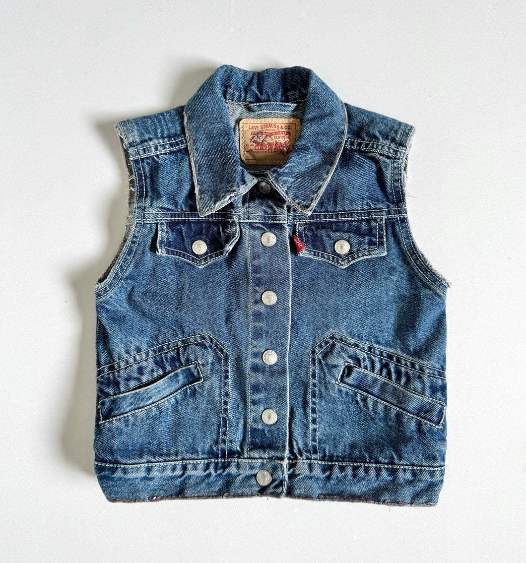 USED Levi’s Denim Vest 5/6T (110-115cm)