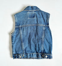 画像をギャラリービューアに読み込む, USED Levi’s Denim Vest 5/6T (110-115cm)
