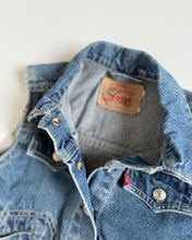 画像をギャラリービューアに読み込む, USED Levi’s Denim Vest 5/6T (110-115cm)
