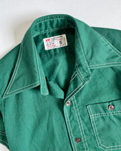 画像をギャラリービューアに読み込む, Vintage JCPenny Dark Green Shirts 5T (100-110cm)

