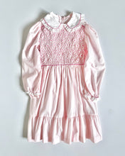 画像をギャラリービューアに読み込む, Vintage Polly Flinders Pink Smocked Dress Kids 7 (120cm)
