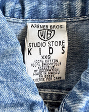 画像をギャラリービューアに読み込む, Vintage 1997 Warner Bros. Looney Tunes Embroidery Denim Vest Kids XXS/5T (110-115cm)
