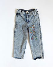 画像をギャラリービューアに読み込む, Vintage 1989 Nintendo Super Mario Brothers. Denim Pants Kids 4T (100-110cm)
