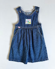 画像をギャラリービューアに読み込む, Vintage Lee Denim Dress Kids 6 (120cm)
