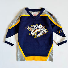 画像をギャラリービューアに読み込む, Vintage NHL Nashville Predators Jersey Kids S/4  (105-115cm)
