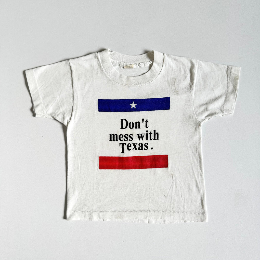 Vintage Screen Stars “Don’t Mess with Texas” T-shirt  5T (110cm)