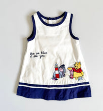 Load image into Gallery viewer, Vintage Disney Winnie the Pooh and Eeyore Dress 6M (65cm)
