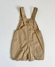 画像をギャラリービューアに読み込む, Y2K Disney Mickey Mouse Khaki Short Overall 4T (100cm)

