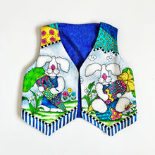 Load image into Gallery viewer, Vintage Rabbit Vest Toddler One Size
