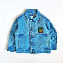 画像をギャラリービューアに読み込む, Vintage Levi’s Denim×Striped Denim Jean Jacket 4T (100cm)
